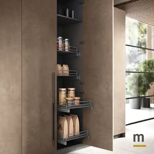 Colonna con elementi estrazione totale