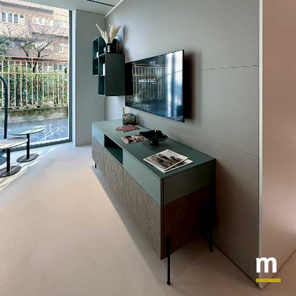 Parete autoportante bifacciale