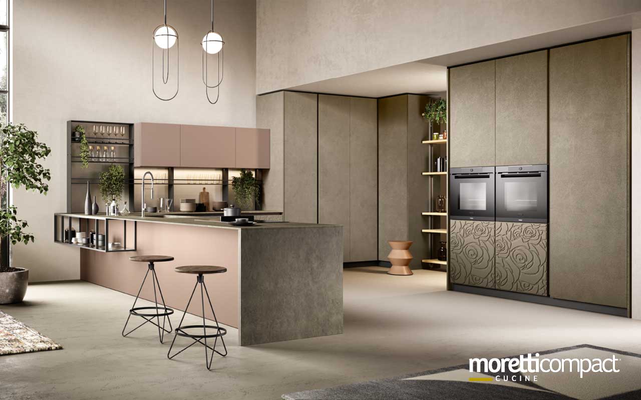 Cucina con Penisola modello Mirage