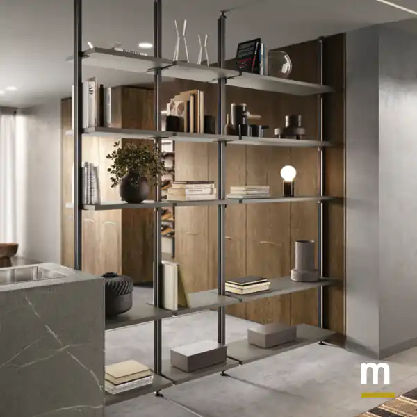 Libreria Virgo Bifacciale