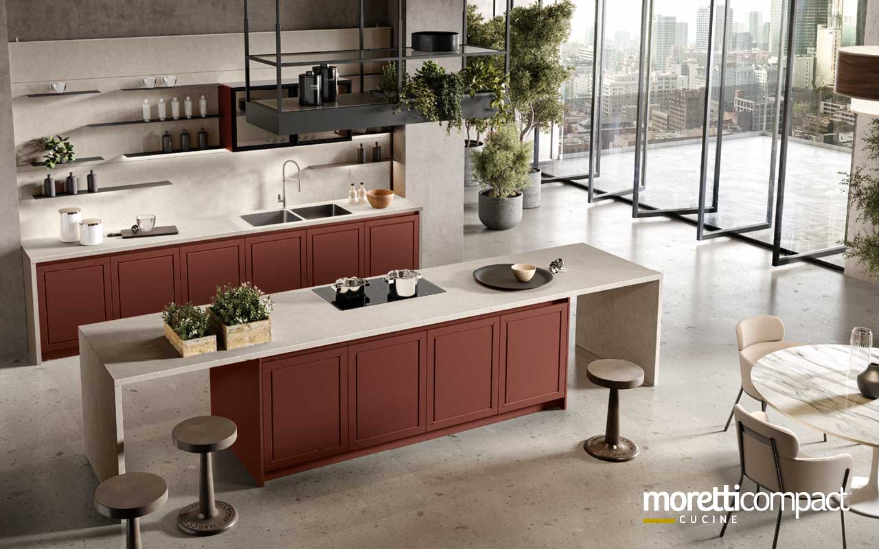 Cucina con Isola modello Myriad