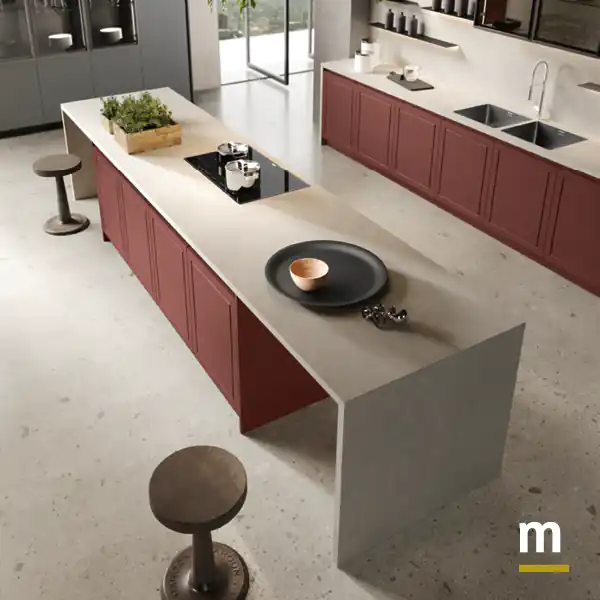 Isola con zona cottura