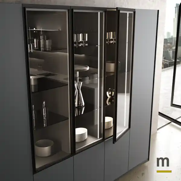 Ante vetro retro illuminate a Led