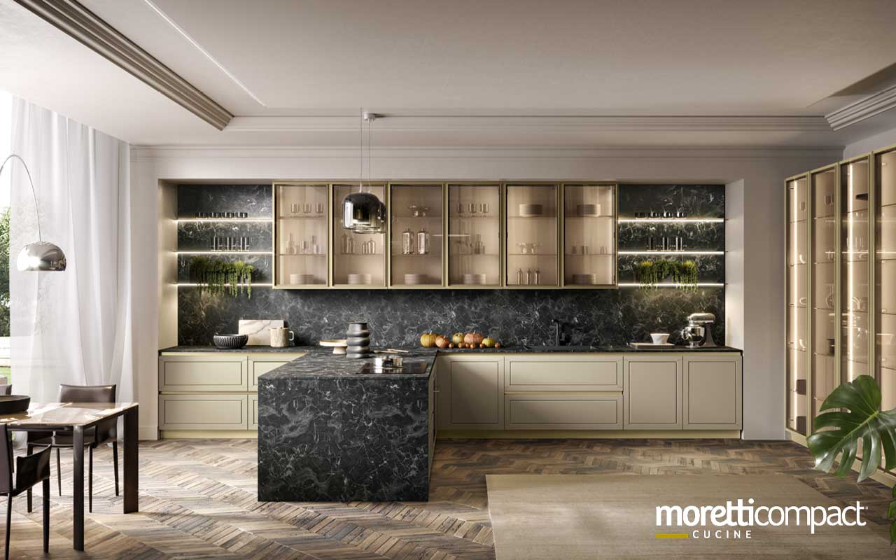 Cucina con Isola modello Myriad