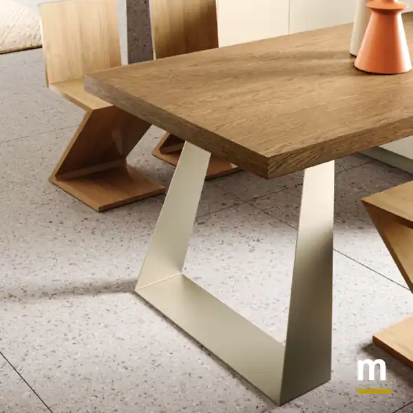 Supporto tavolo in lamiera